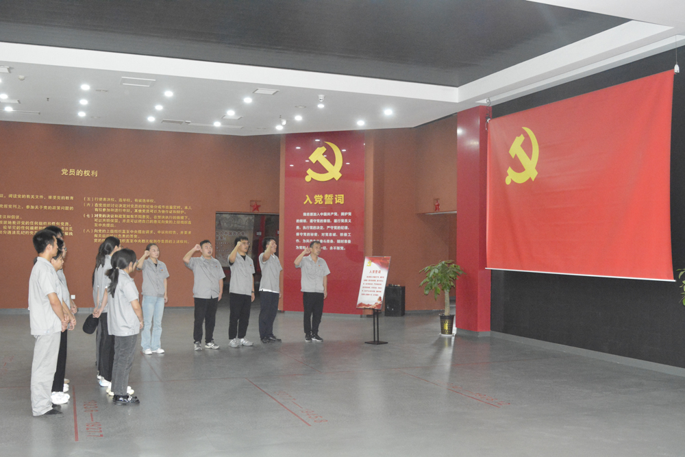 廉韵清风润初心，党团共建启新程 ——开封铁塔橡胶组织参观开封市党员 政治生活馆