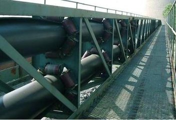 Tubular conveyor belt