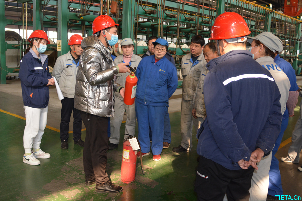 开封铁塔橡胶组织开展消防安全知识培训