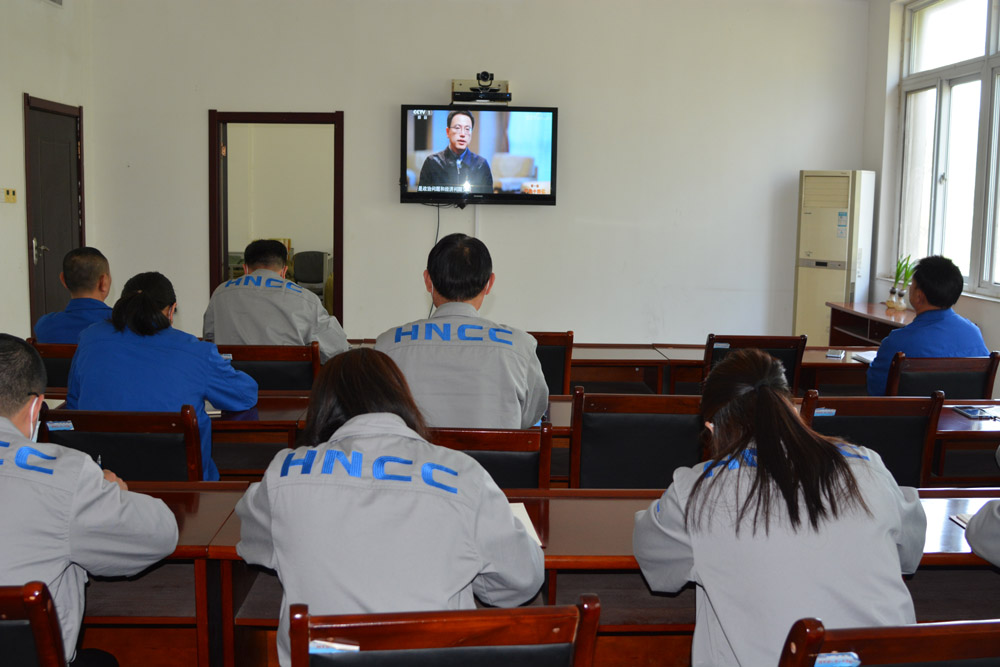 开封铁塔橡胶组织观看警示教育片